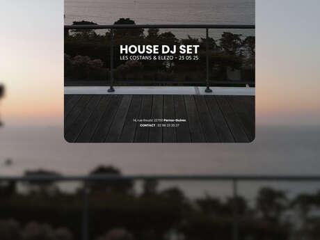 DJ Set House au Bar Les Costans