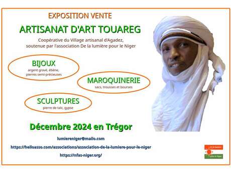 Exposition-vente d'artisanat d'art Touareg