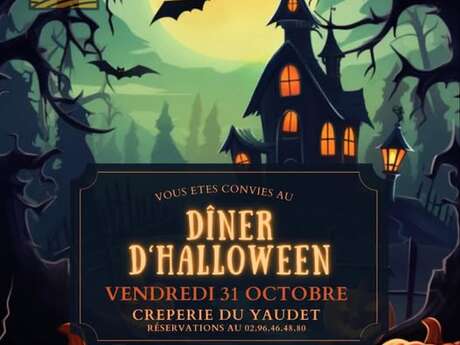 Dîner d'Halloween au Yaudet Dîner d'Halloween au Yaudet