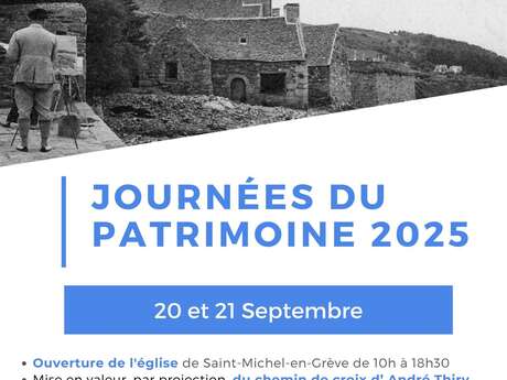 Mise en valeur de l'église de Saint-Michel-en-Grève