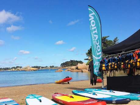 Location Kayaks Paddles Ploumanac'h