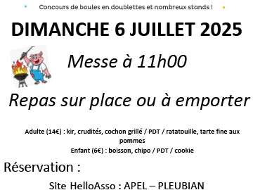 Kermesse de l'école St Georges