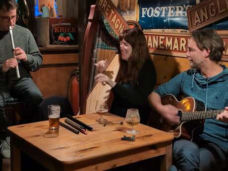 L'Affaire Plij Trio - Concert à la Brasserie Philomenn