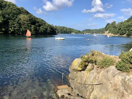 La ria de Lannion en bateau