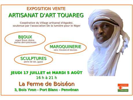 Exposition-vente d’artisanat d’art Touareg