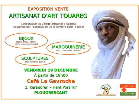 Exposition-vente d’artisanat d’art Touareg