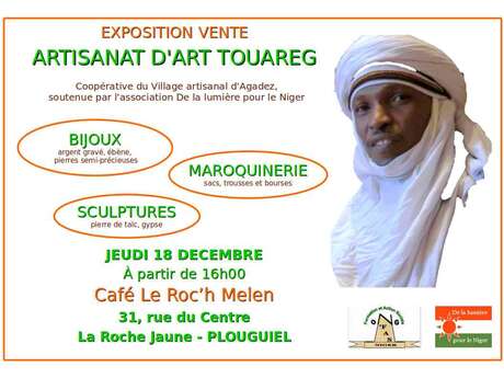 Exposition-vente d’artisanat d’art Touareg