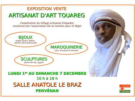 Exposition-vente d’artisanat d’art Touareg