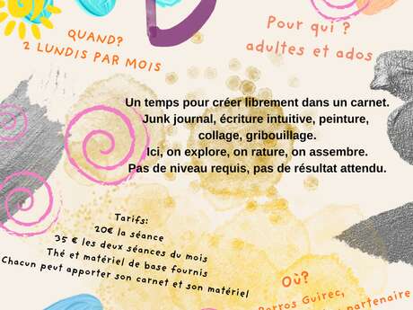LUNDI GRIBOUILLES - Atelier avec Betty Lou spiraleuse des murmures