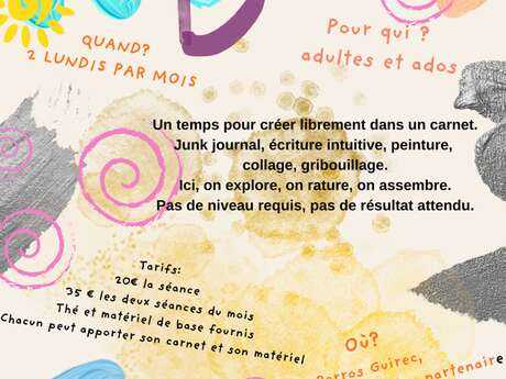 LUNDI GRIBOUILLES - Atelier avec Betty Lou spiraleuse des murmures
