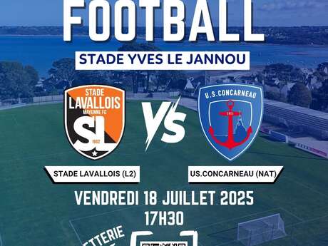 Football : Laval vs Concarneau