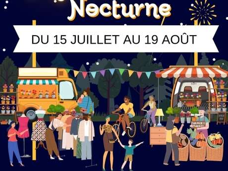 Marché nocturne d'été