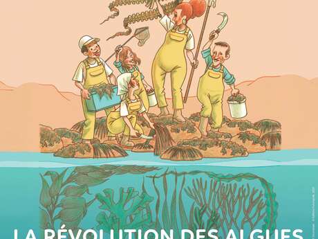 Exposition BD "La révolution des algues" de Etienne LÉCROART et Vincent DOUMEIZEL