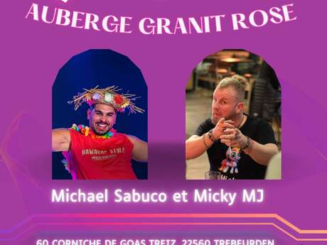 SOIREE HUMOUR à l'AUBERGE GRANIT ROSE