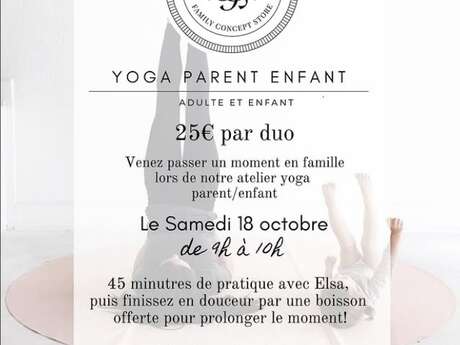 Yoga PARENT - ENFANT chez Suzy & Jackie