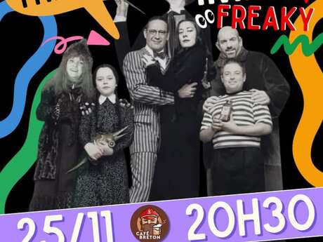 Théâtre d'impro au Café Breton