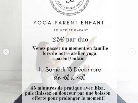 Yoga PARENT - ENFANT chez Suzy & Jackie