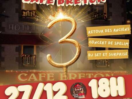3 ans du Café Breton !
