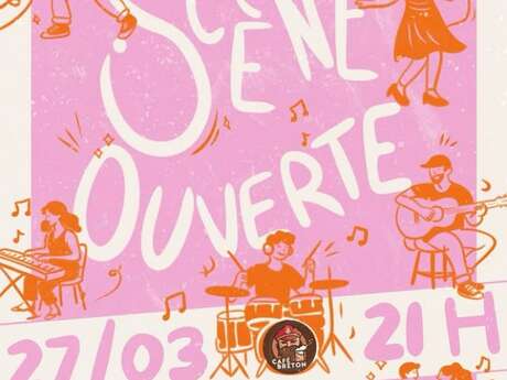 Scène ouverte au Café Breton !