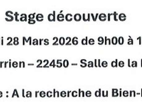 A la recherche du bien-être - stage découverte