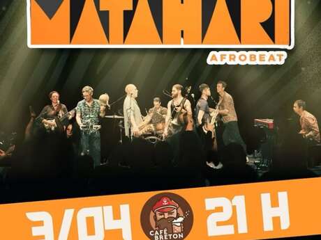 Concert de Mata Hari au Café Breton !