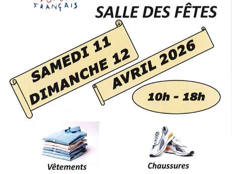 Grande braderie du Secours populaire