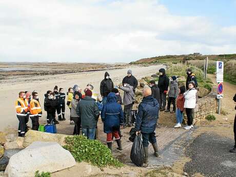 Ramassage citoyen des macrodéchets marins