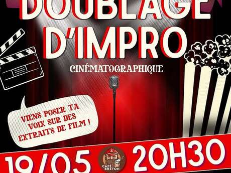 Doublage d'impro au Café Breton