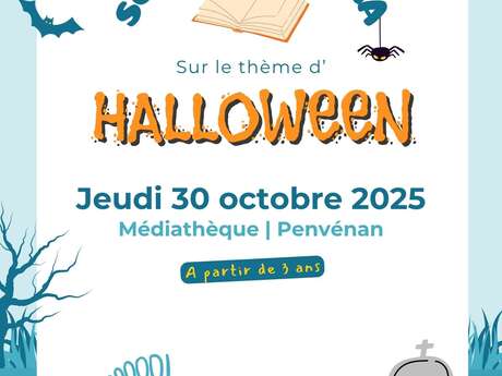 Soirée pyjama à la médiathèque spéciale Halloween