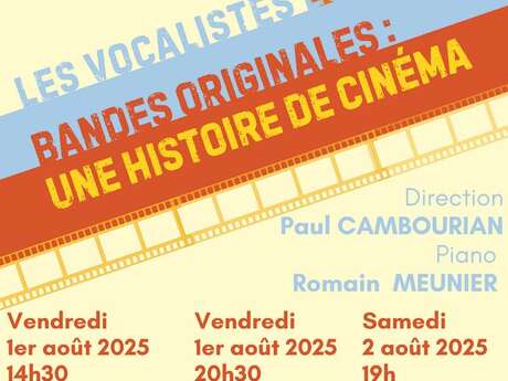 Les Vocalistes Européens : bandes originales, une histoire de cinéma