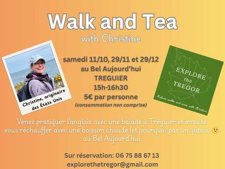 Walk and Tea with Christine in Tréguier