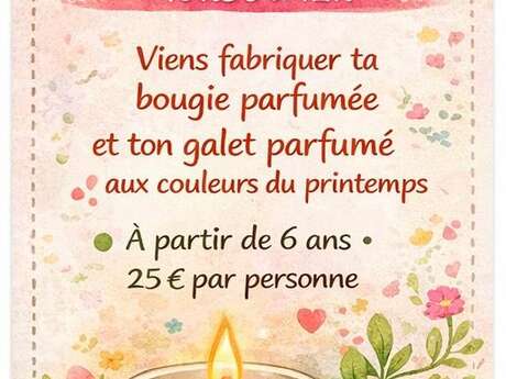 Atelier de créations de bougies