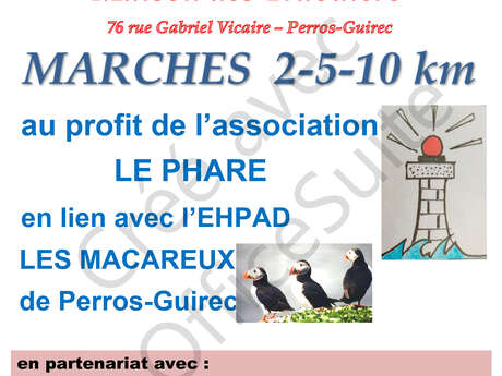 Marches 2 - 5 - 10 km au profit de l'Ephad Les Macareux