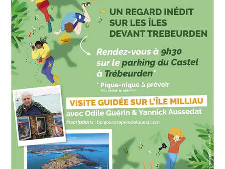 Un regard inédit sur les îles devant Trebeurden