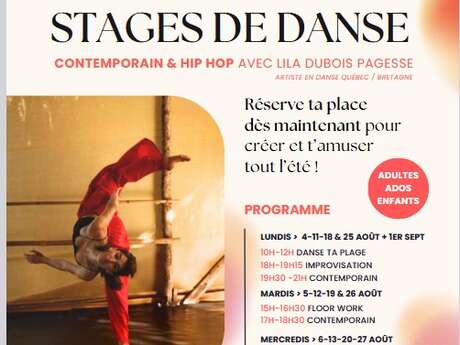 Stages de danse