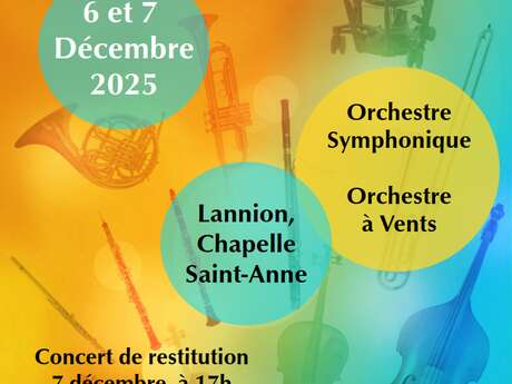 Stage et concert Les coulisses de Trég’Orchestre