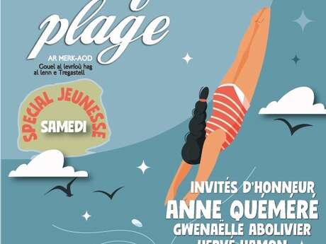 Le Marque Plage - Festival du livre & de la lecture de Trégastel