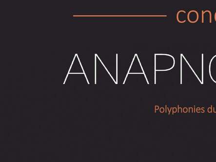 Concert Anapnoi