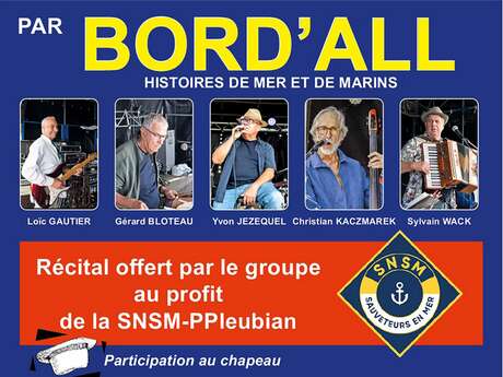 Concert BORD'ALL au bénéfice de la SMSN