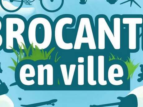 Brocante en ville