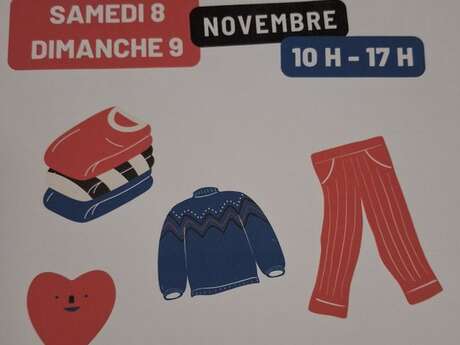 Grande braderie du Secours populaire