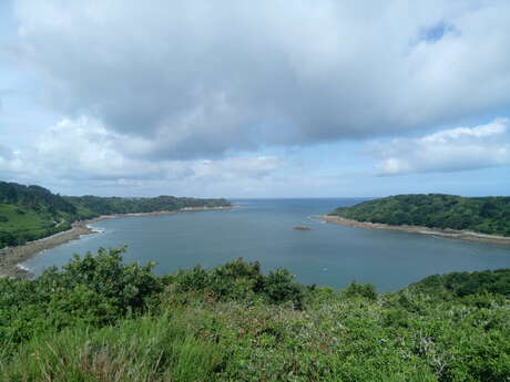 La baie et la rivière de Lannion