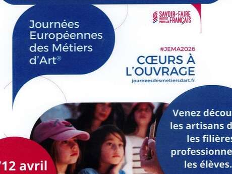 Journée européenne des métiers d'arts