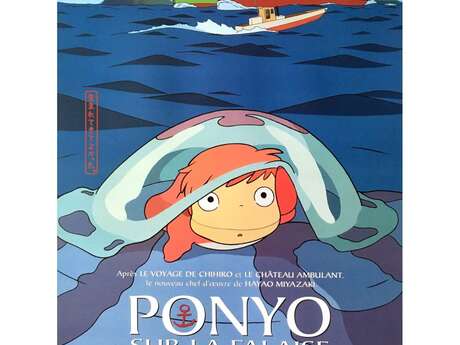 Ponyo sur la falaise