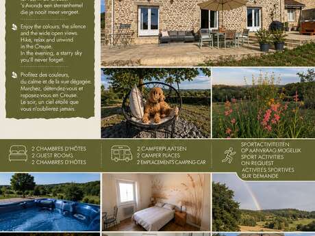 Chambre d'Hôtes Jardin des Sens Chabannes
