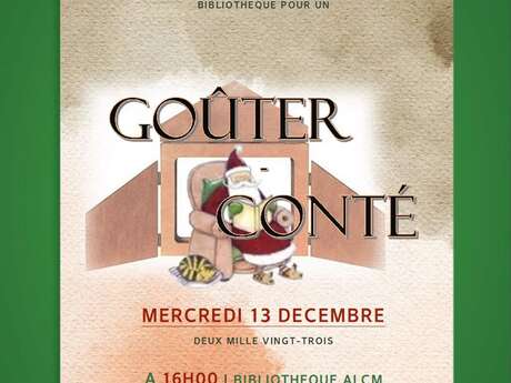 Goûter-Conté de Noël