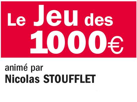 Jeu des 1000€ Jeu des 1000€