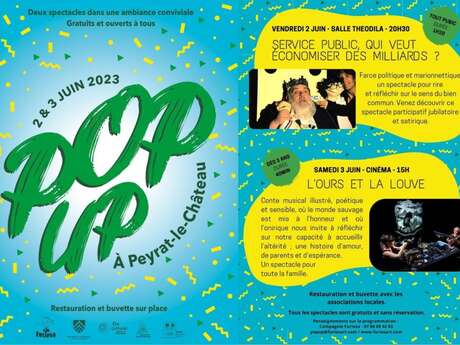 Spectacle Pop-up : L'ours et la louve