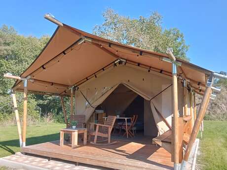 Tente Safari Tennesee (Camping La Perle)