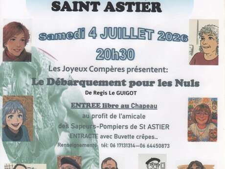 Théâtre "Le débarquement pour les nuls"